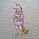 Unicorn sweater (embroidered picture), Pictures, Moscow,  Фото №1