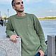 Мужской свитер " Оливковая роща", Свитеры мужские, Ахалцихе,  Фото №1