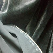 Одежда handmade. Livemaster - original item Skirt made of natural silk velvet black. Handmade.