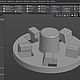 Модель держателя шинковки для мясорубки  Redmond RMG-1214-6. Шаблоны для печати. 3D печатные изделия Максима. Ярмарка Мастеров.  Фото №4