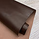 Vacchetta Prima Dark Brown (1,0-1,2мм), цв. Коричневый,  кожа. Кожа. Prima Pelle (Марина). Ярмарка Мастеров.  Фото №5