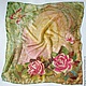 Order batik scarf 'roses vintage'. OlgaPastukhovaArt. Livemaster. . Shawls1 Фото №3