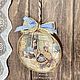 Заказать Мини-панно “Easter rabbits”. Decor by Olga Radzievskaya. Ярмарка Мастеров. . Панно Фото №3