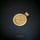 Vegvisir (Вегвизир - рунический компас). Оберег. Oleg Sobolev мастерская Nomikon. Ярмарка Мастеров.  Фото №5
