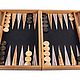 Gift backgammon made of cork wood, Backgammon and checkers, Moscow,  Фото №1