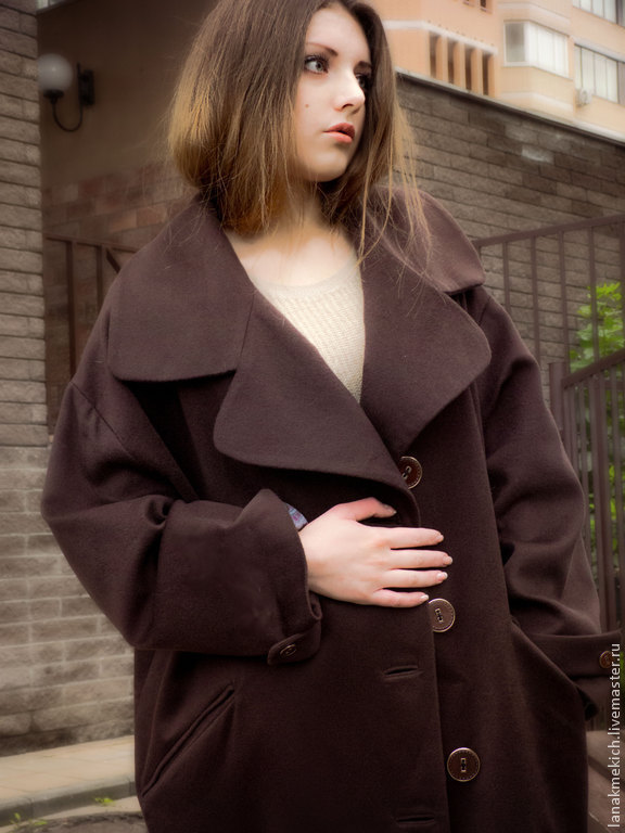 cocoon coat autumn cashmere Fashion