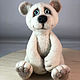 Order felt toy: White bear. colorlight (colorlight). Livemaster. . Felted Toy Фото №3