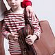 Заказать Чемодан для ручной клади из натуральной кожи. Elenakapranova. Ярмарка Мастеров. . Чехол Фото №3