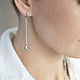 Заказать Серьги Солнце и Луна. zazki.jewelry.order. Ярмарка Мастеров. . Серьги классические Фото №3