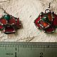 Order Red poppies earrings (e-006-p-036). #Ofel_way. Livemaster. . Earrings Фото №3