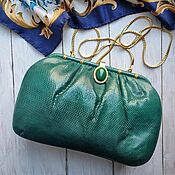 Винтаж handmade. Livemaster - original item Ashneil bag, vintage, snake leather. Handmade.