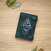 A5 leather notebook 