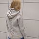 Cardigan womens knitted hooded. Cardigans. Knit for you (Irina). My Livemaster. Фото №5