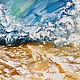 Order Three oil paintings with the sea. Triptych Seascape. Zabaikalie. Livemaster. . Pictures Фото №3