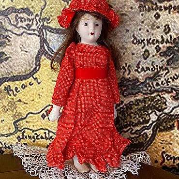 Винтаж ручной работы. Ярмарка Мастеров - ручная работа Винтаж: Кукла «Porcelain doll» Франция. Handmade.