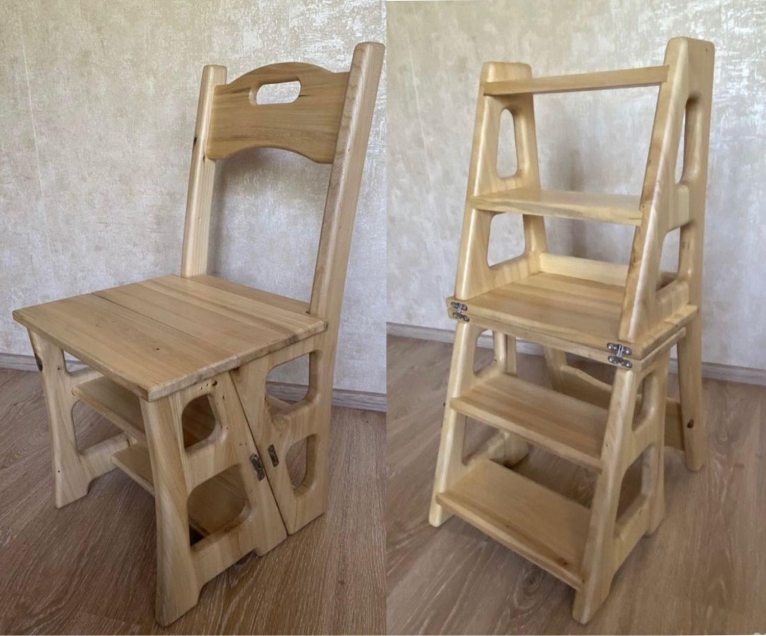 Табуреты-стремянки деревянные (стулья)