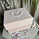 Memory box Мамины сокровища с фотоальбомом. Подарки для новорожденных. #MikaWithLove. Интернет-магазин Ярмарка Мастеров.  Фото №2