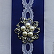 The location for the certificate with brooch 'Royal blue'. Marriage certificate cover. Nadezhda (Nk2907). Online shopping on My Livemaster.  Фото №2