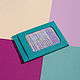 Document holder Turquoise. Cover. murzikcool. My Livemaster. Фото №4