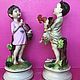 Винтаж: Италия Capodimonte Редкие парные статуэтки Каподимонте Дети и птицы. Статуэтки винтажные. Элит Винтаж (EliteVintage). Ярмарка Мастеров.  Фото №5