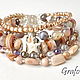 The Amelie Bracelet. Bead bracelet. Grafoli jewellery. Online shopping on My Livemaster.  Фото №2