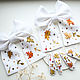 Bow and 2 white linen hairpins - 'Autumn! September 1st'. Hairpins. annetka-ann (annetka-ann). My Livemaster. Фото №6