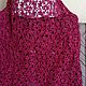 Заказать Платье ажурное вязаное крючком мотивами. Юлия Русакова (вязание крючком для Вас и ваших малышей) (yulia2102). Ярмарка Мастеров. . Платья Фото №3