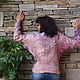 Felted blouse 'Pink sunset'. Blouses. Welcome (kazarina10). My Livemaster. Фото №5