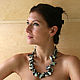 Chocolate Mint Cake. Колье. Наталья Галкина   jazz-jewelry. Ярмарка Мастеров.  Фото №6