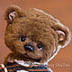 Bear teddy Gavrila, Teddy Bears, Moscow,  Фото №1