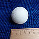 Foam balls 4 cm, Materials for dolls and toys, Permian,  Фото №1