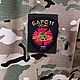 Шевроны на липучке Барс. Нашивки. Студия Машинной вышивки AngelIaArts. Интернет-магазин Ярмарка Мастеров.  Фото №2