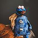 Cookie Monster and Elmo,”Sesame Street”. Тедди Зверята. Тина Шипилова. Ярмарка Мастеров.  Фото №6