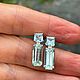 Продано Серьги с натуральными аквамаринами 7.5 ct. Серьги классические. Елена. Ярмарка Мастеров.  Фото №11