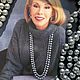 Винтаж: Жемчуг от Joan Rivers, Колье винтажные, Ивантеевка,  Фото №1