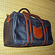 Order Leather bag 'BIG LUGGAGE'. NETABUKVA. Livemaster. . Travel bag Фото №3