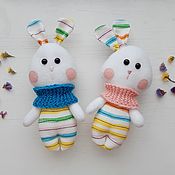 Куклы и игрушки handmade. Livemaster - original item Soft toys: Leverets. Handmade.