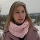 Заказать Снуд "Пастила". Бохо-клумба. Ярмарка Мастеров. . Шарфы Фото №3