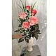 Светильник-декор "Живые розы". Элементы интерьера. Подарки от Olg_flowers. Ярмарка Мастеров.  Фото №4