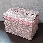 Для дома и интерьера handmade. Livemaster - original item Box: Needlework Organizer Needle Holder Container. Handmade.