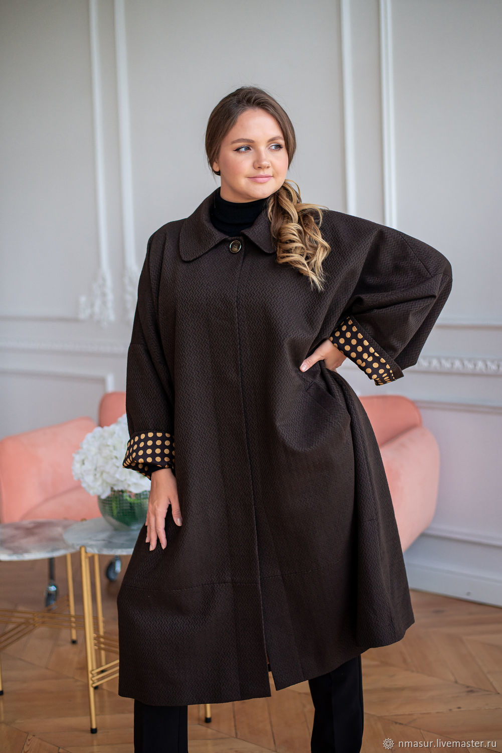 Пальто из Итальянской шерсти оверсайз "Йоркшир" – купить на Ярмарке Мастеров – P6H2MRU | Пальто, Новосибирск