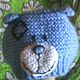 Knitted hat 'Teddy Bear' for baby. Mutch. Kрамелена - Подарки любимым. My Livemaster. Фото №4
