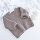 Children's knitted oversize jumper. brown. Sweaters and jumpers. babyshop. Online shopping on My Livemaster.  Фото №2