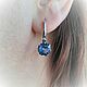 earrings: ' Tess'- mystic rhinestone, silver. Earrings. masterskai. Online shopping on My Livemaster.  Фото №2