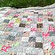 Patchwork Shabby chic. Blanket. Welcome to the shred (diana-usupova). Online shopping on My Livemaster.  Фото №2