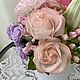 Заказать Композиция с цветами из холодного фарфора. Флера Flowers. Ярмарка Мастеров. . Композиции Фото №3