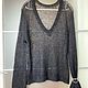 Заказать Свитер-паутинка из мохера. Knitwork_room (Вязаные вещи в наличии и под заказ). Ярмарка Мастеров. . Джемперы Фото №3