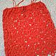 Openwork skirt-top 'Orange summer' handmade. Skirts. hand knitting from Galina Akhmedova. My Livemaster. Фото №4
