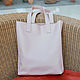 Order Bag female leather shopper pink(bag leather female). migotobags. Livemaster. . Classic Bag Фото №3