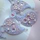 Колье и серьги "Нежность". Комплекты украшений. Exclusive jewelry. Интернет-магазин Ярмарка Мастеров.  Фото №2